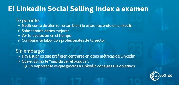 LinkedIn Social Selling Index - Infografía