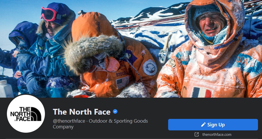 the north face facebook